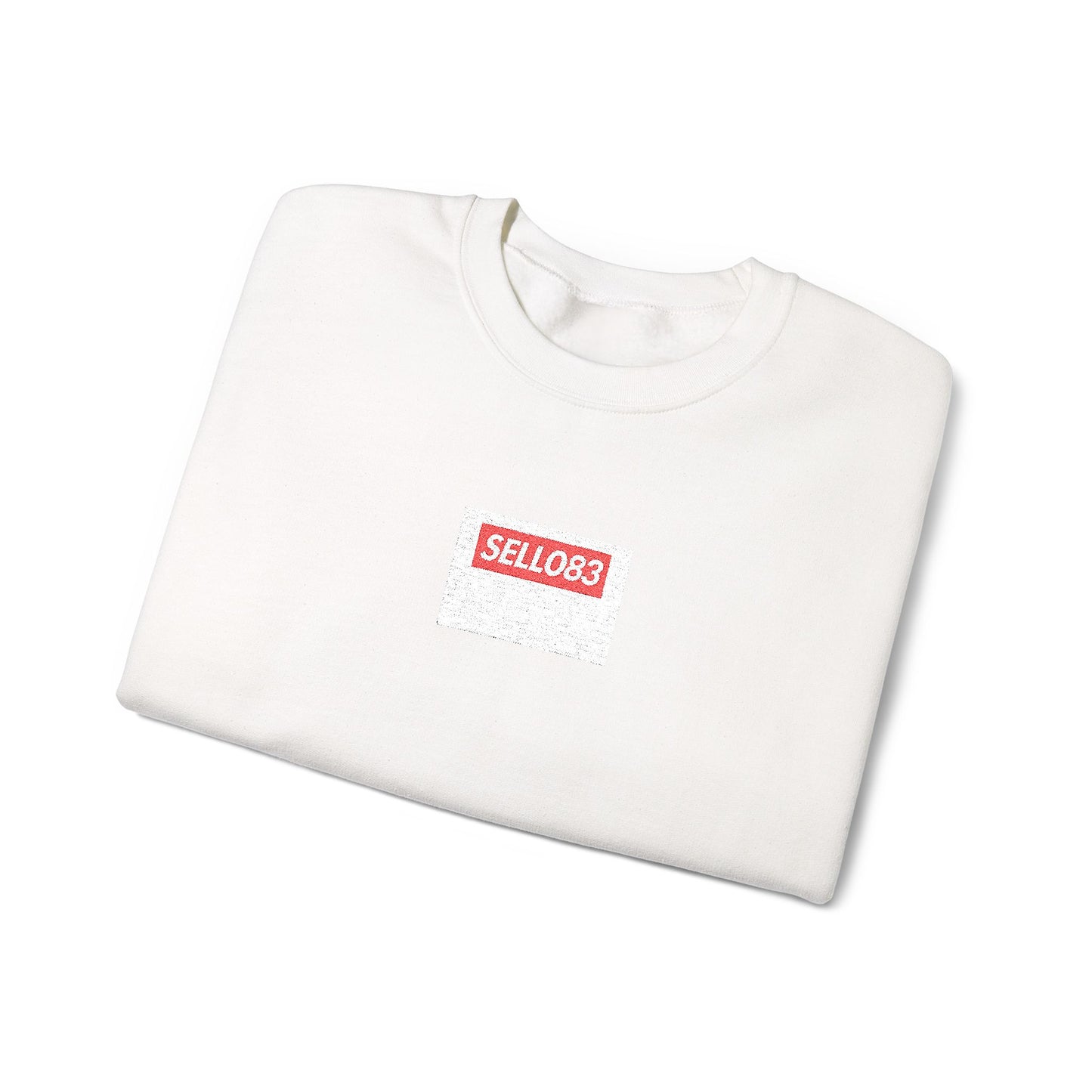Sello Blanco | Actitud 83 /Unisex Heavy Blend™ Crewneck Sweatshirt
