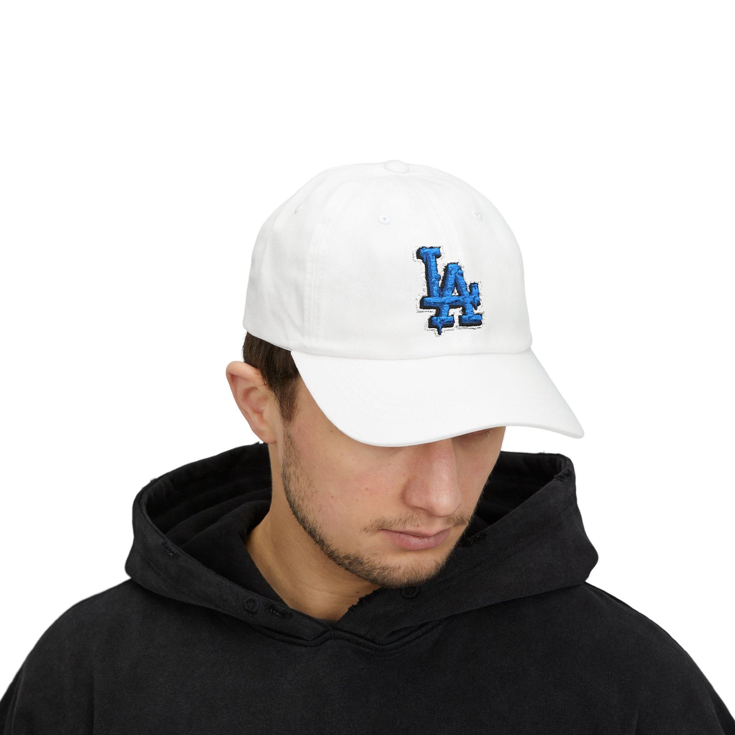 Classic LA Dad Cap - Casual Everyday Wear, Comfortable Hat for Men, Perfect Gift for Father's Day, Outdoor Adventures, Sports Enthusiasts