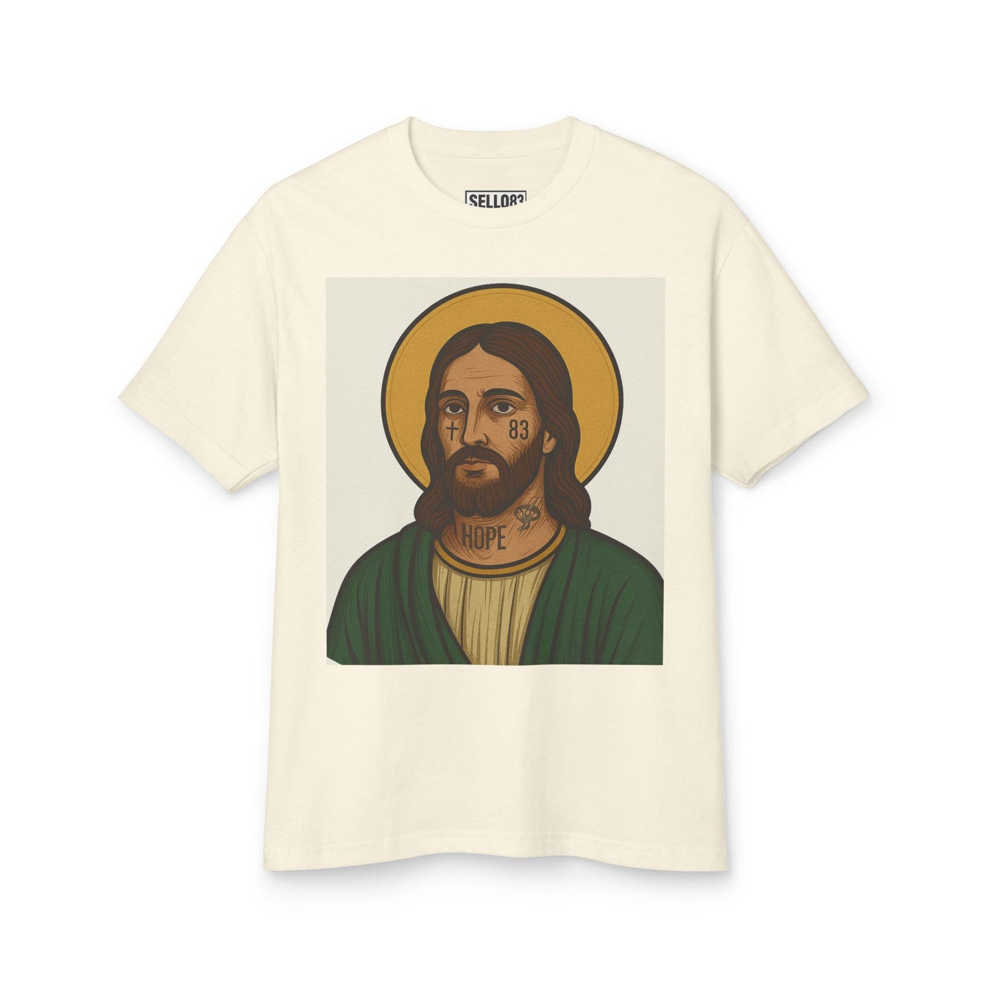 Bendecido 24/7 -Tee, Unisex Heavyweight T-Shirt, Retro Style Shirt, Casual Everyday Tee,