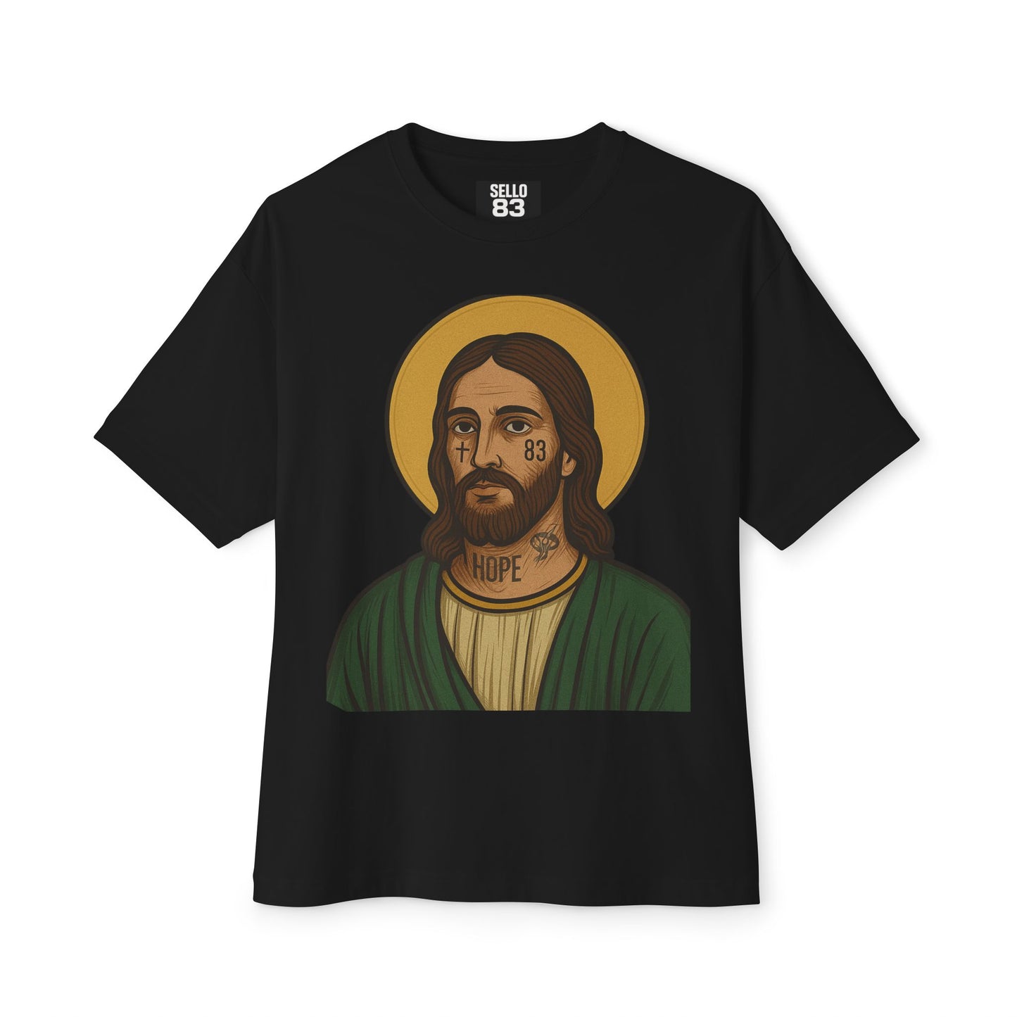 Bendecido 24/7 ..Hopeful Oversized Tee, Unisex Streetwear, Graphic T-Shirt, Faith-Inspired Apparel, Relaxed Fit Top, Comfortable Everyday Wear