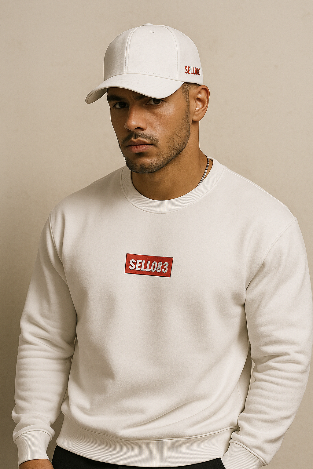 Sello Blanco | Actitud 83 /Unisex Heavy Blend™ Crewneck Sweatshirt