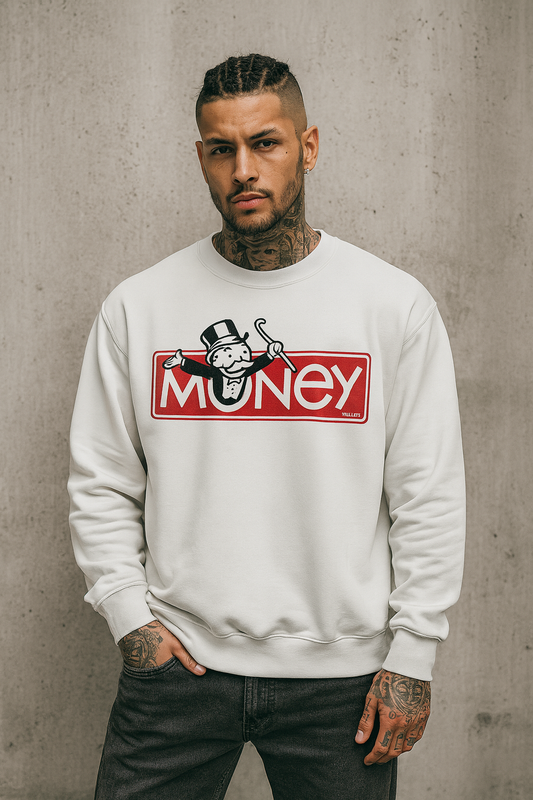 Money Power – Edición Sello83 Sweatshirt, Casual Wear, Gift for Him/Her, Cozy Fashion, Trendy Sweatshirt, Statement Piece